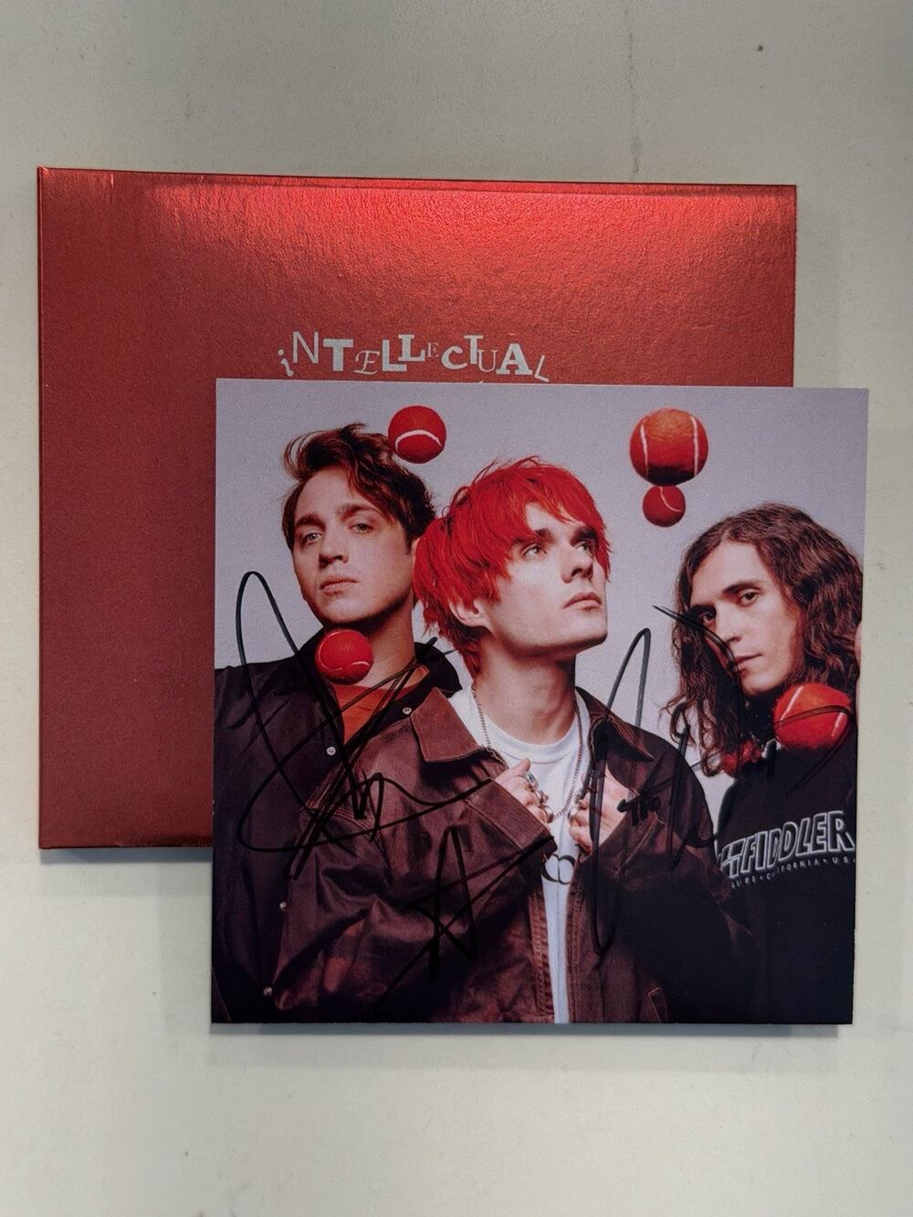 Waterparks SIGNED Art Card Intellectual Property CD *AUTOGRAPHED*